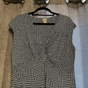 Chico’s Long Blue Maxi Sun Dress Size 2